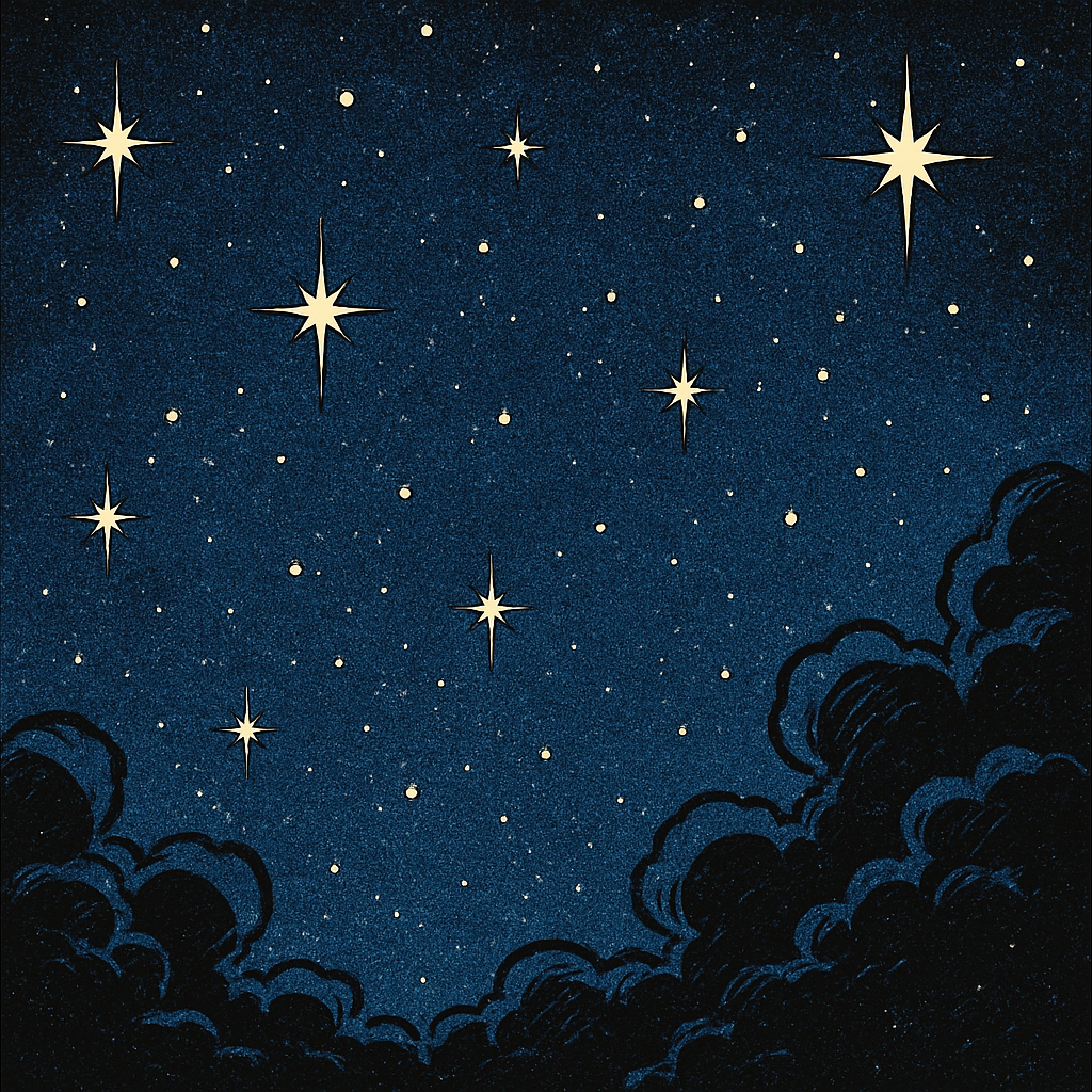 comicbook give me a night starry sky background-1