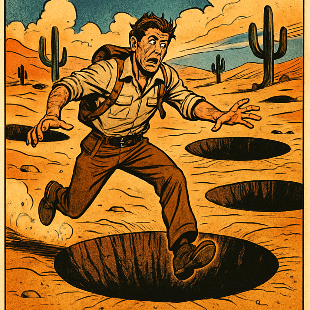 comicbook pitfalls in the desert-1
